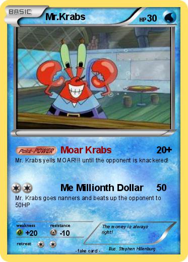 Pokemon Mr.Krabs