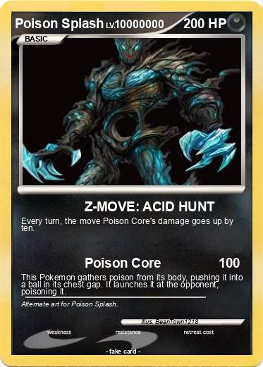 Pokemon Poison Splash