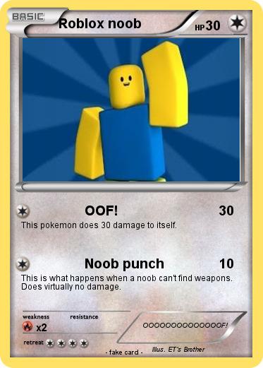 Pokemon Roblox noob