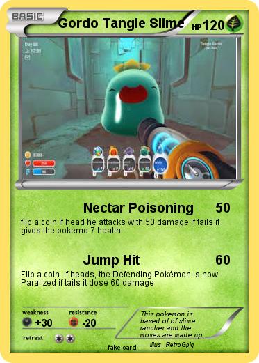 Pokemon Gordo Tangle Slime