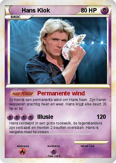 Pokemon Hans Klok