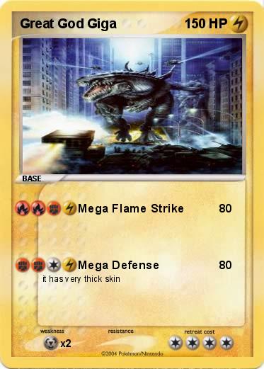 Pokemon Great God Giga 