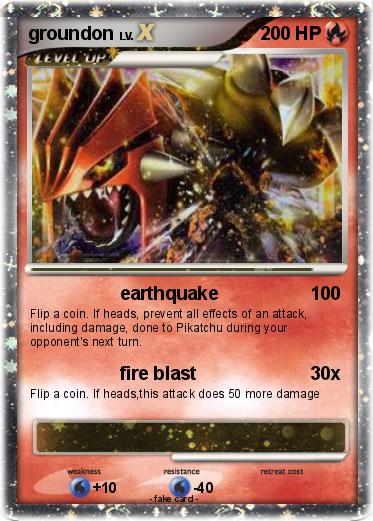 Pokemon groundon