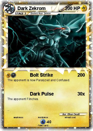 Pokemon Dark Zekrom