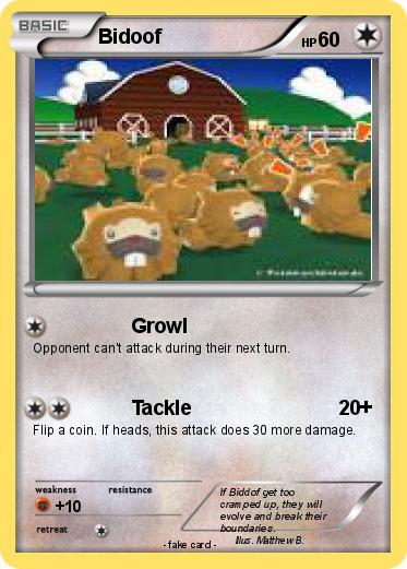Pokemon Bidoof