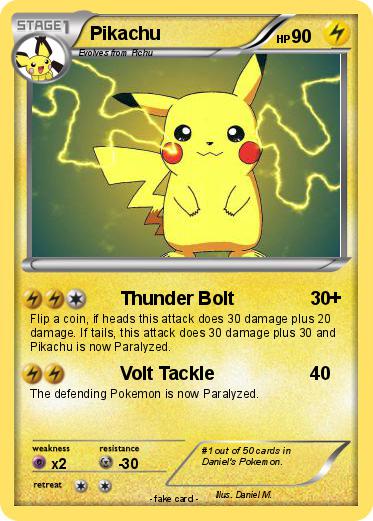 Pokemon Pikachu