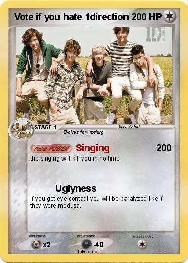 Pokemon Vote if you hate 1direction