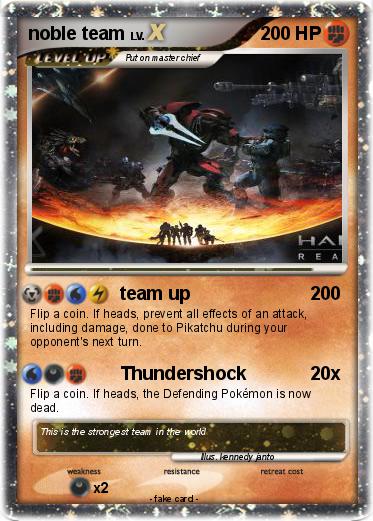 Pokemon noble team