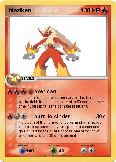 Pokemon blaziken