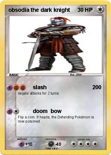 Pokemon obsodia the dark knight