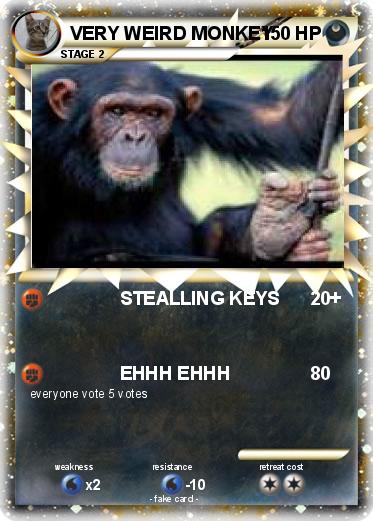 Pokemon VERY WEIRD MONKEY
