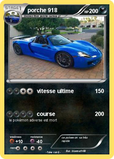 Pokemon porche 918