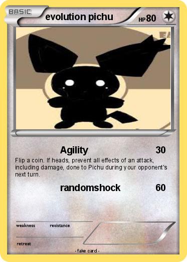 Pokemon evolution pichu