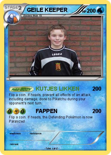 Pokemon GEILE KEEPER