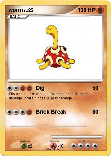 Pokemon worm