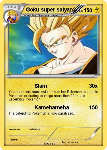 Pokemon Goku super saiyan2