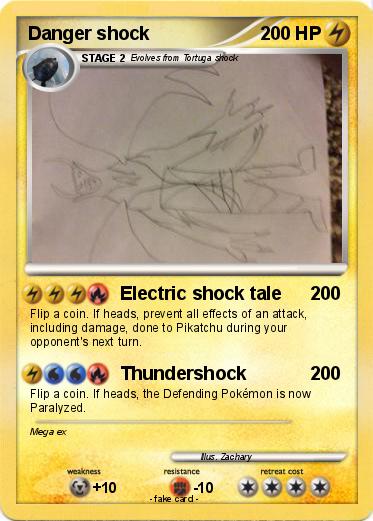 Pokemon Danger shock