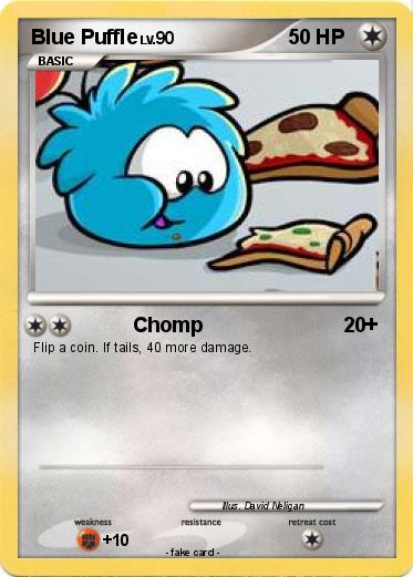 Pokemon Blue Puffle