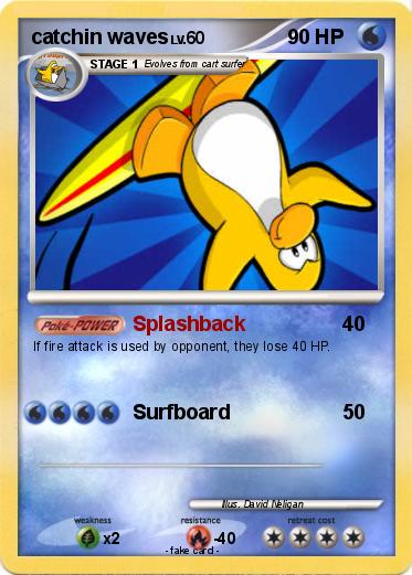 Pokemon catchin waves