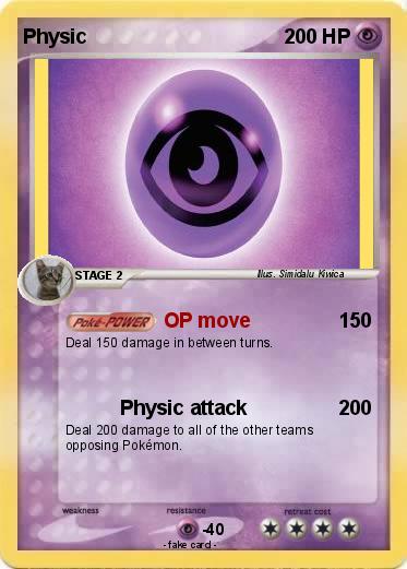 Pokemon Physic