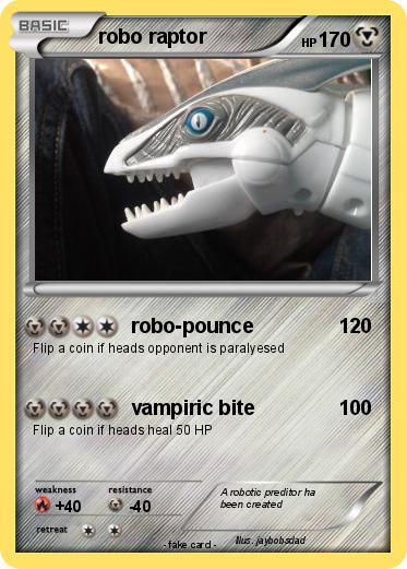 Pokemon robo raptor