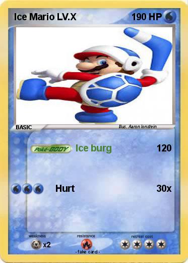 Pokemon Ice Mario LV.X