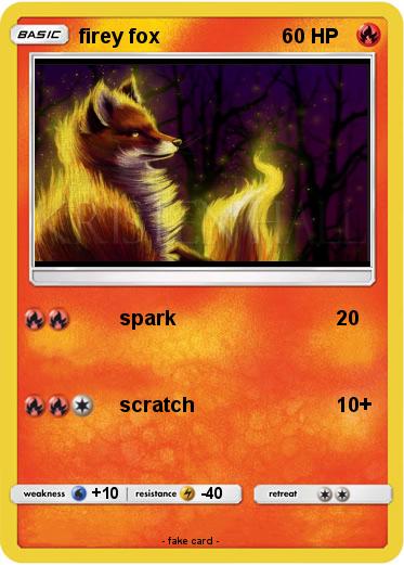 Pokemon firey fox
