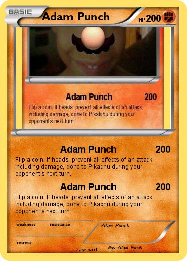 Pokemon Adam Punch