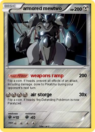 Pokemon armored mewtwo