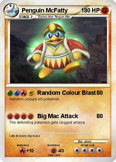 Pokemon Penguin McFatty