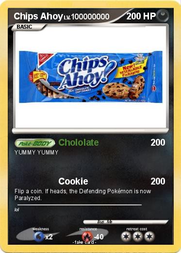 Pokemon Chips Ahoy