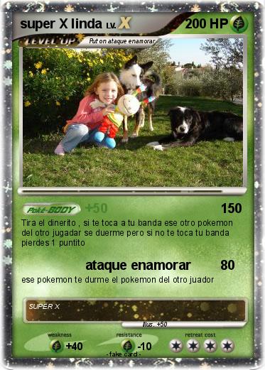 Pokemon super X linda