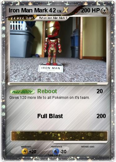 Pokemon Iron Man Mark 42