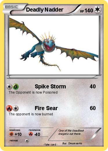 Pokemon Deadly Nadder