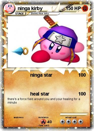 Pokemon ninga kirby