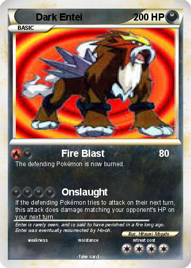 Pokemon Dark Entei
