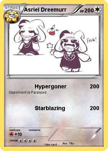 Pokemon Asriel Dreemurr