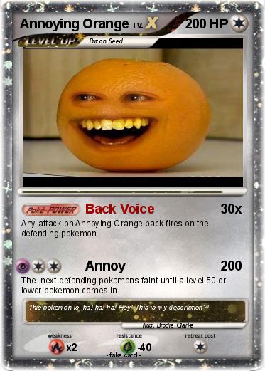 Pokemon Annoying Orange