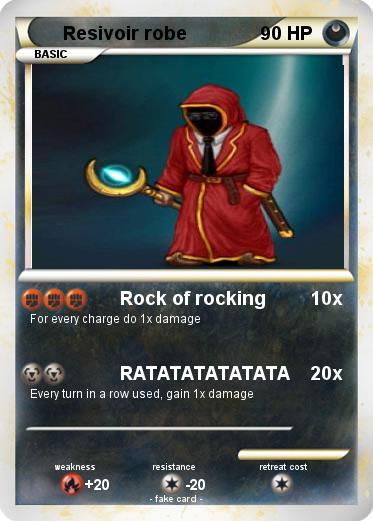 Pokemon Resivoir robe