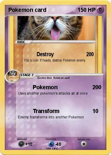 Pokemon Pokemon card