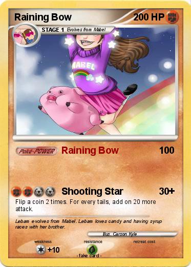 Pokemon Raining Bow