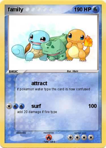 Pokemon family