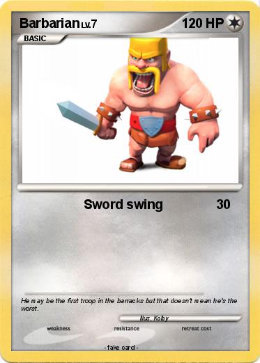 Pokemon Barbarian