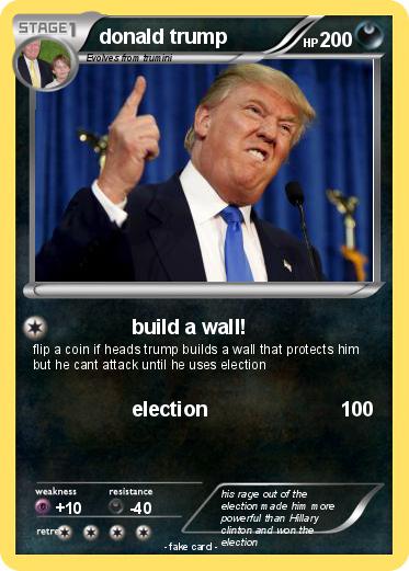 Pokemon donald trump