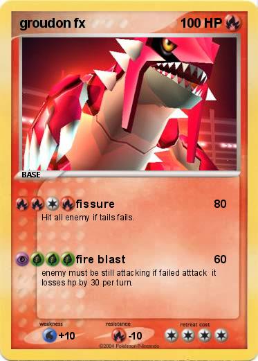 Pokemon groudon fx