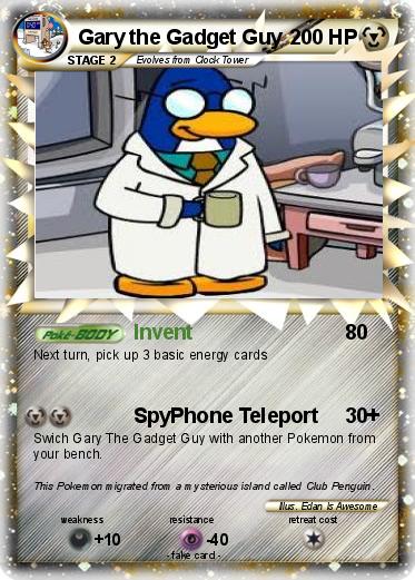 Pokemon Gary the Gadget Guy