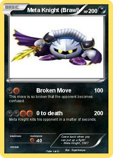 Pokemon Meta Knight (Brawl)