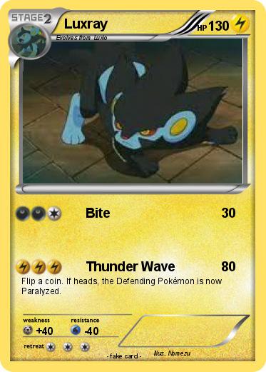 Pokemon Luxray