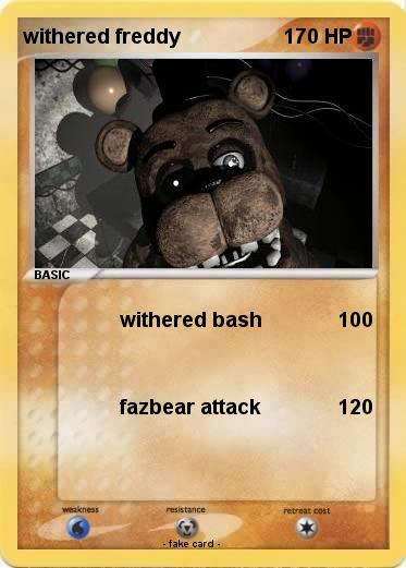 Pokemon withered freddy