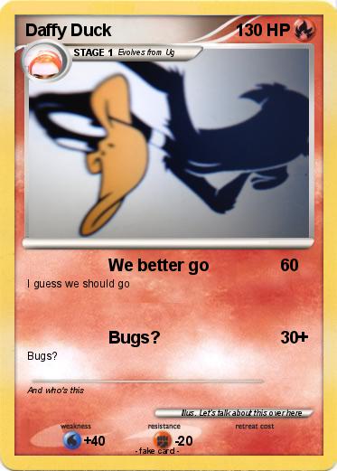 Pokemon Daffy Duck